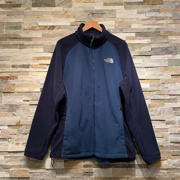 The North Face Men’s XL Fleece Jacket | Navy Denali Style Full Zip Cold Weather - Picture 8 of 8
